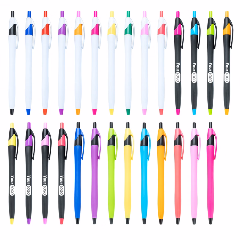 Colorful Retractable Ballpoint Pen