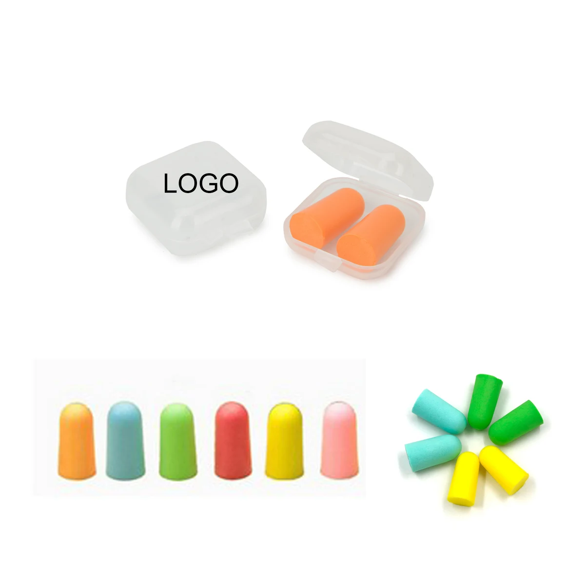 Sponge Ear Plugs In Case 1