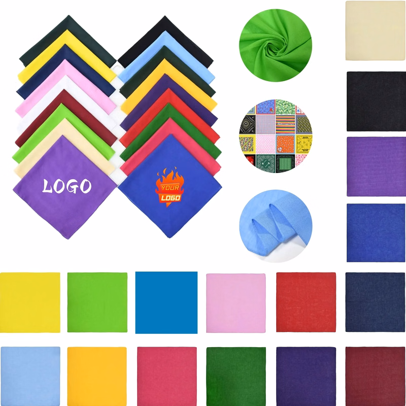 Cotton Full-Color Printed Square Towel