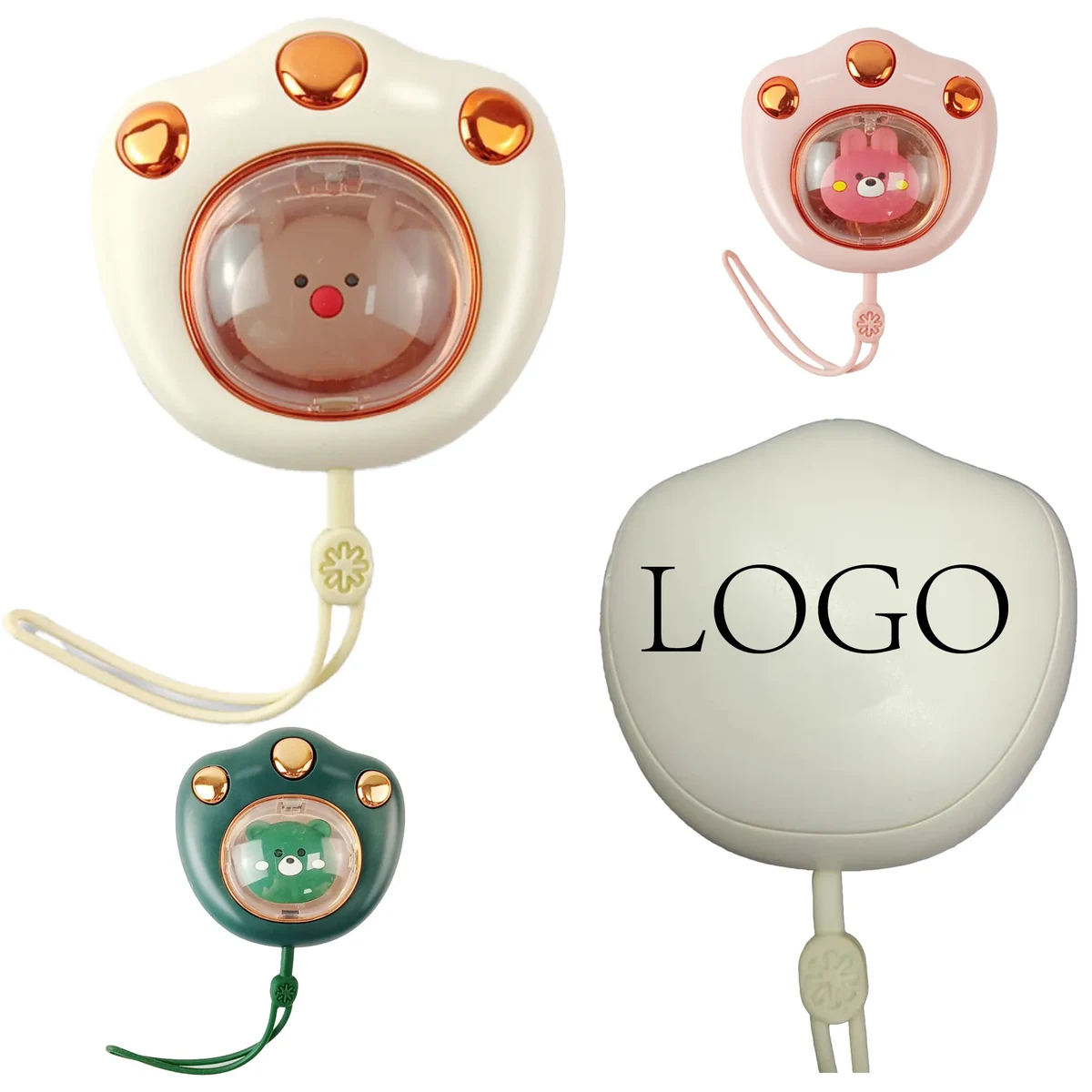 Rechargeable Cute Cat Paw Portable Type-C Hand Warmer 1