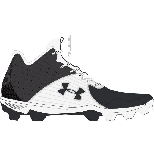 Boys' UA Leadoff Mid RM Jr. Baseball Cleats 1