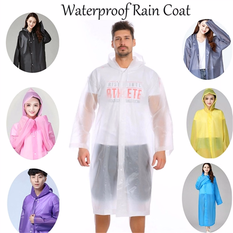 Translucent Adult Rain Coat