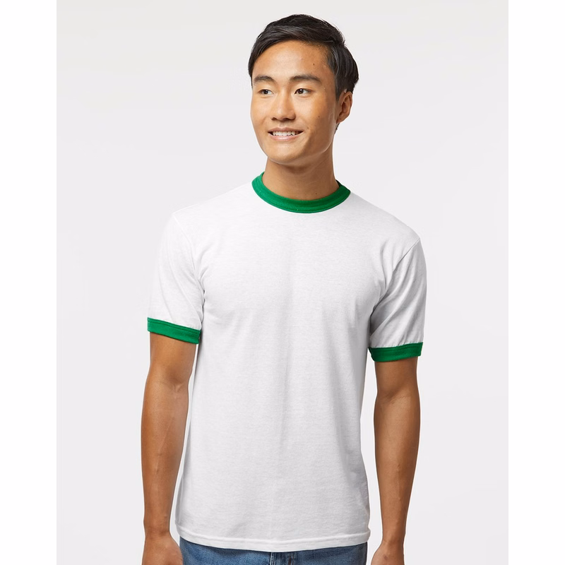 Unisex 50/50 Ringer T-Shirt - 710