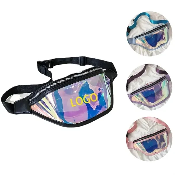 Unisex Iridescent Holographic Fanny Pack 1