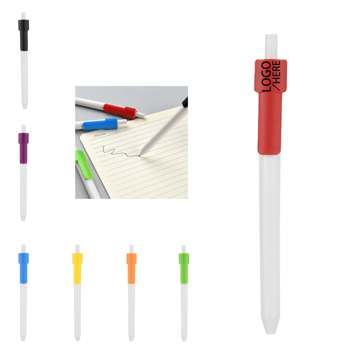Office Use Plastic Clickable Pen 1