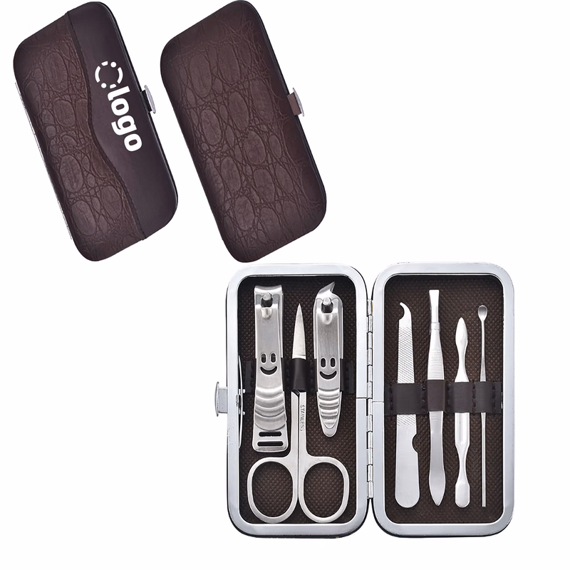 Stainless Steel Nail Clippers Set Of 7 Pieces