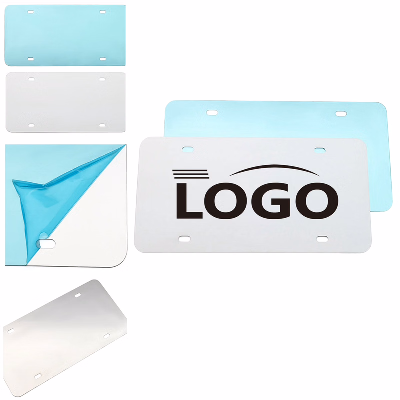 Blank Aluminum DIY License Plate