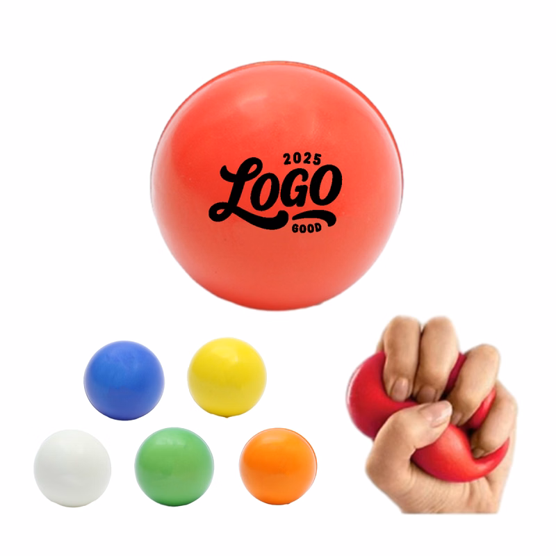 Portable And Easy To Carry Small Pu Stress Ball