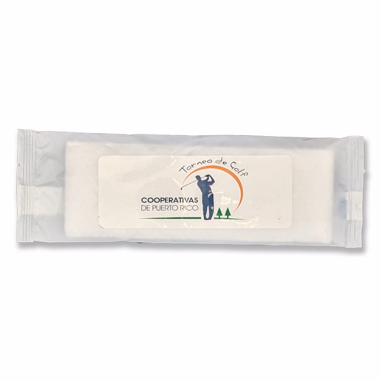 7"x 11" ~ PREMIUM ,Pre-moistened Synthetic Refreshment Towel - Unscented