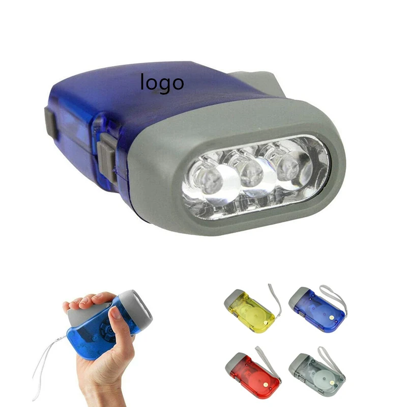 Hand Crank Hand press Powerful Emergency Light 1