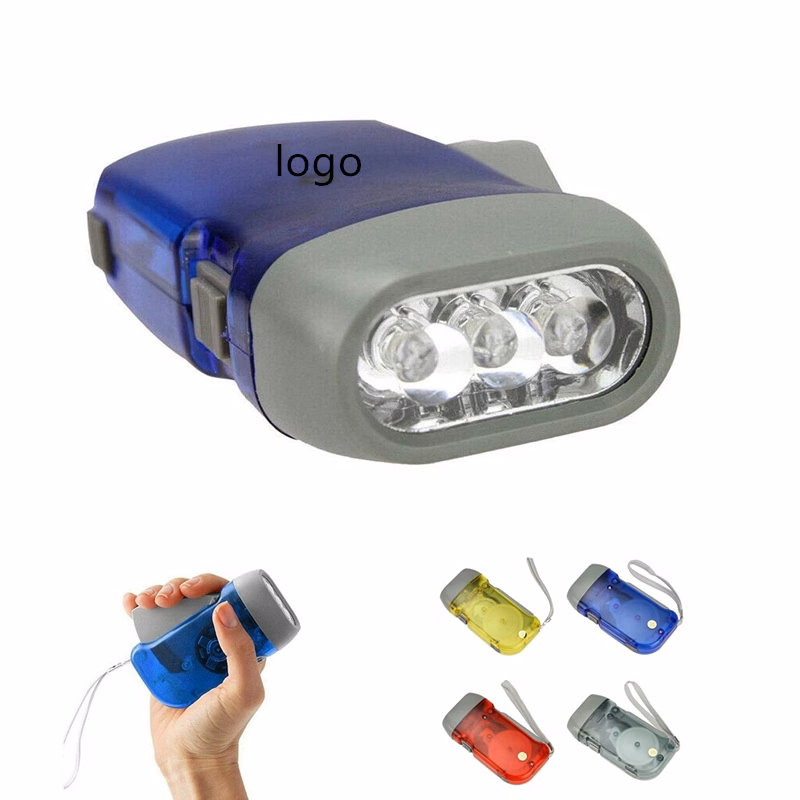Hand Crank Hand press Powerful Emergency Light