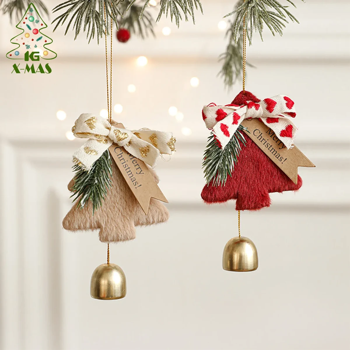 Christmas Theme Bell Ornaments 1