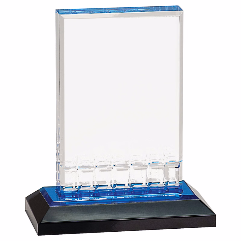 5" x 6" Blue Mirage Impress Acrylic Award
