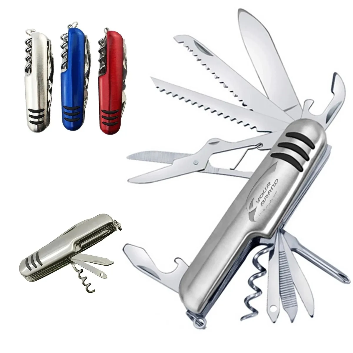 11-in-1 Outdoor Multifunctional Pocket Swiss Knife 1
