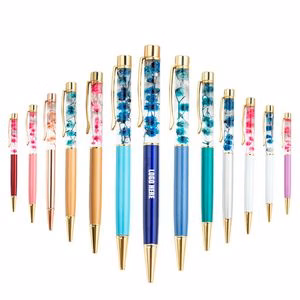 Floral Metal Ballpoint Pen