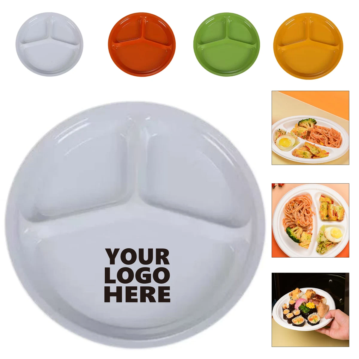 Compartmentalized Plate 1