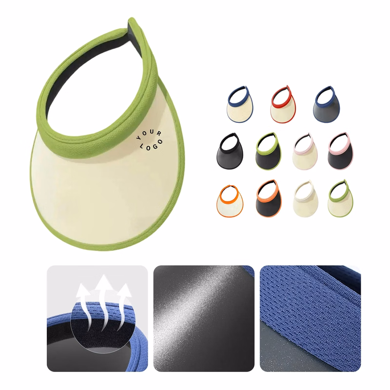 UV Protective Visor Hat with Open Top Breathable Fit