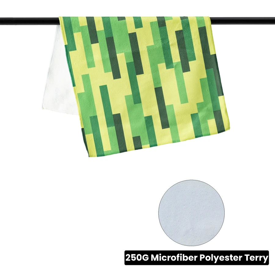 Microfiber Terry Rally Towel with Polyester Terry Loops 1