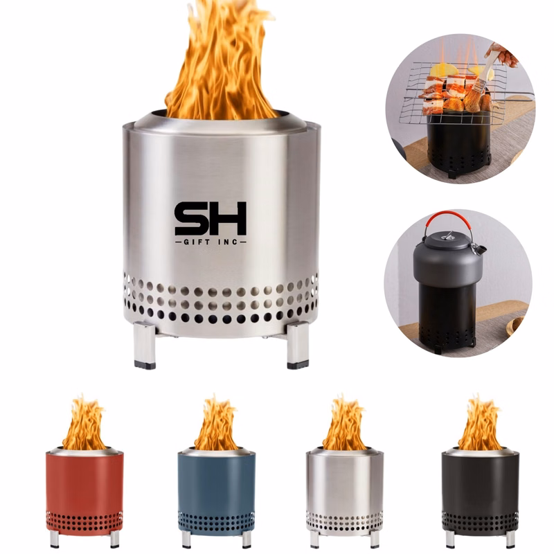 Portable Smokeless Fire Pit for Outside