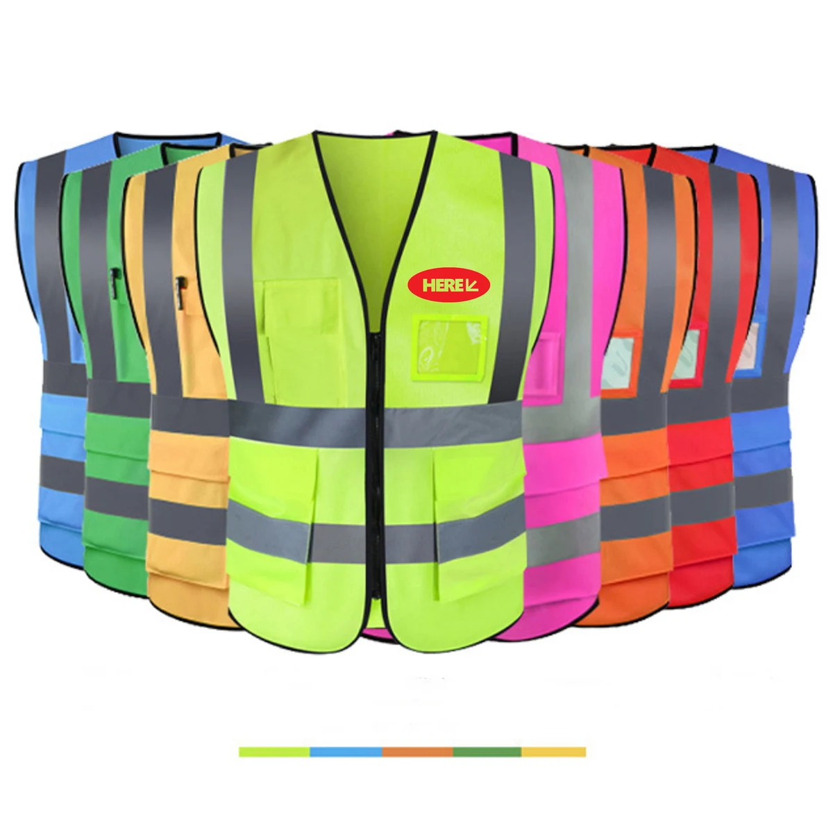 MOQ 10 Adult Safety Reflective Vest 1