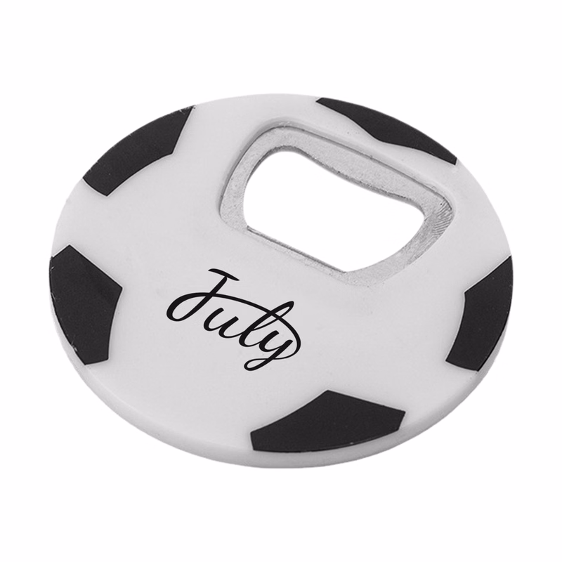 Soccer Fridge Magnet Bottle Opener
