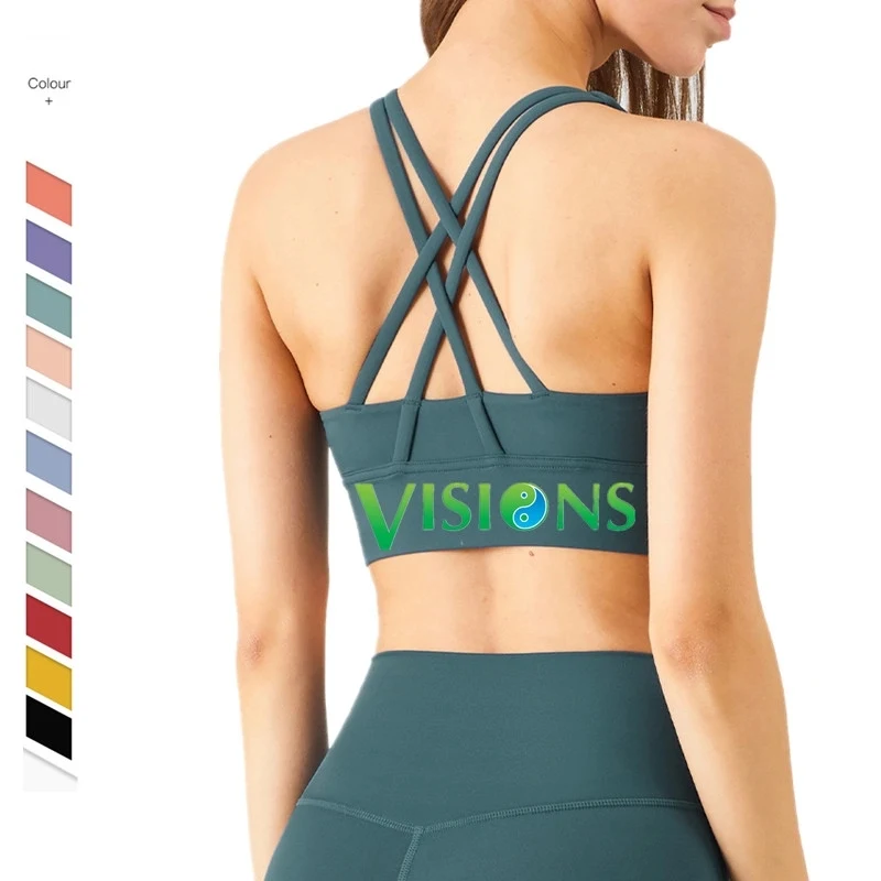Yoga fitness running sports bra 1
