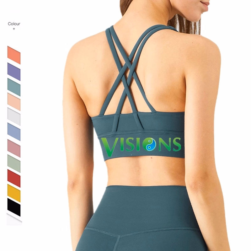 Yoga fitness running sports bra