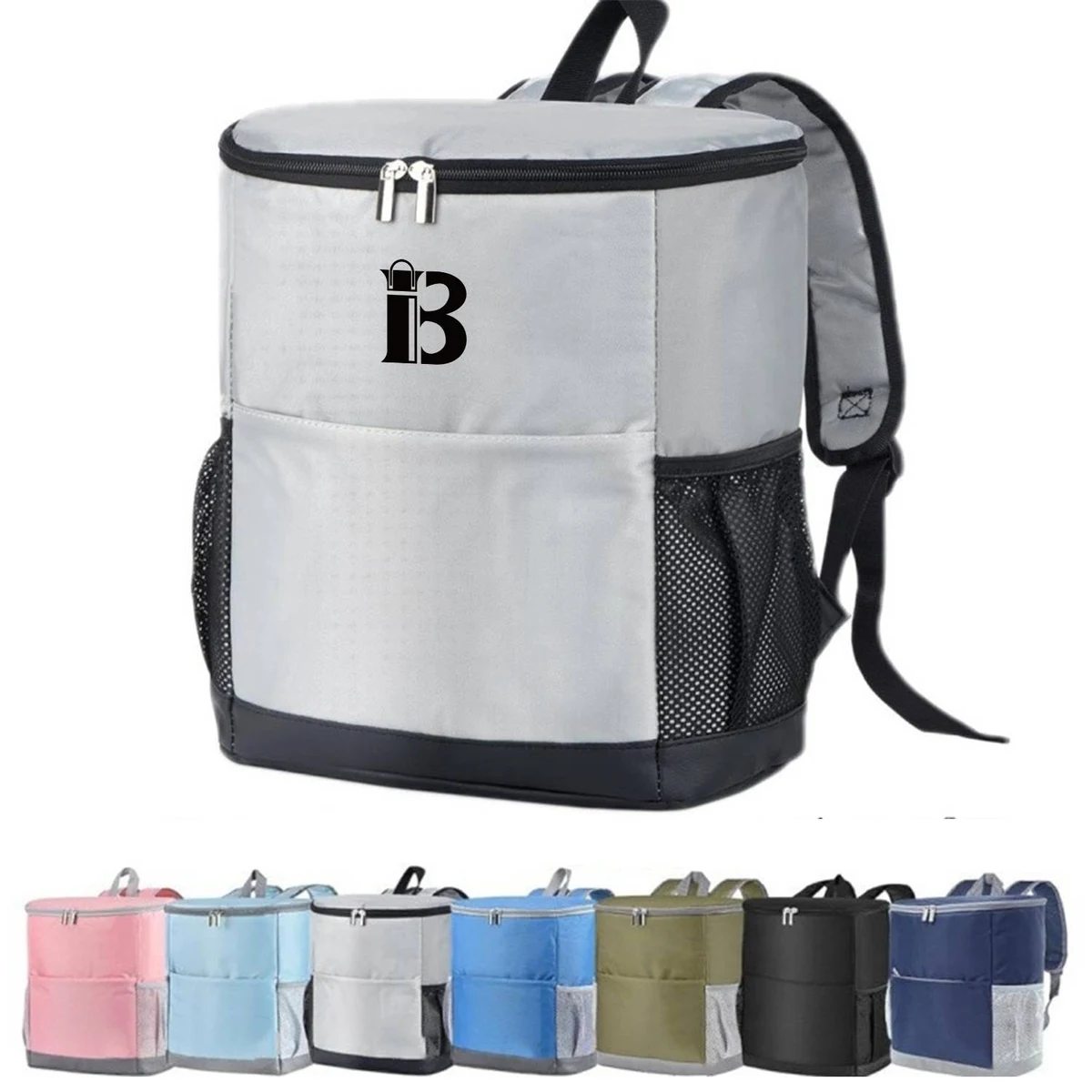 Double-shoulder cooler insulated bag 1