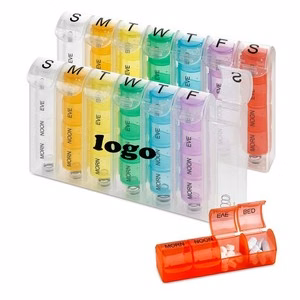 Clear Weekly Pill Case