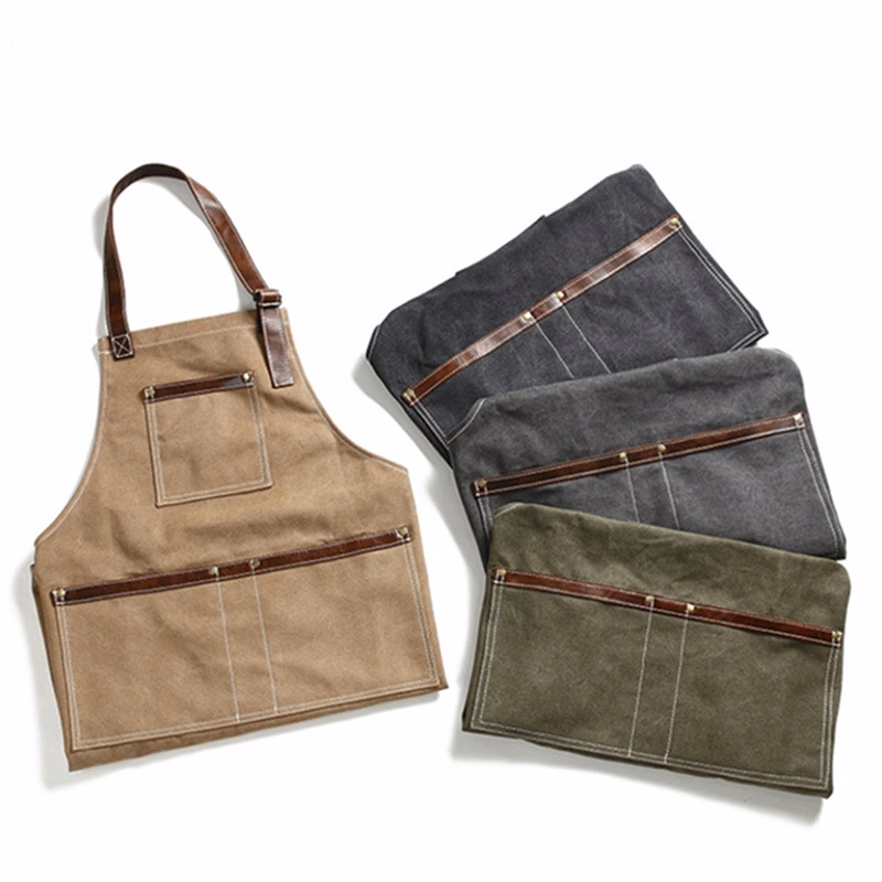 Kitchen Canvas Cooking Apron