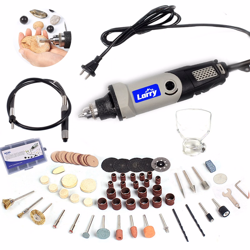 Rotary Tool and Flexible Shaft 92pcs Accessories