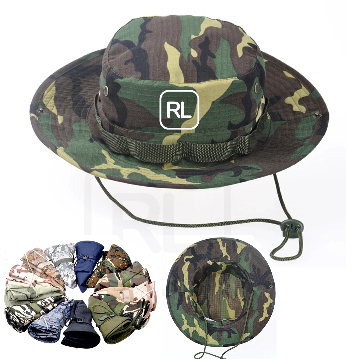Camouflage Fisherman Bucket Hat 1