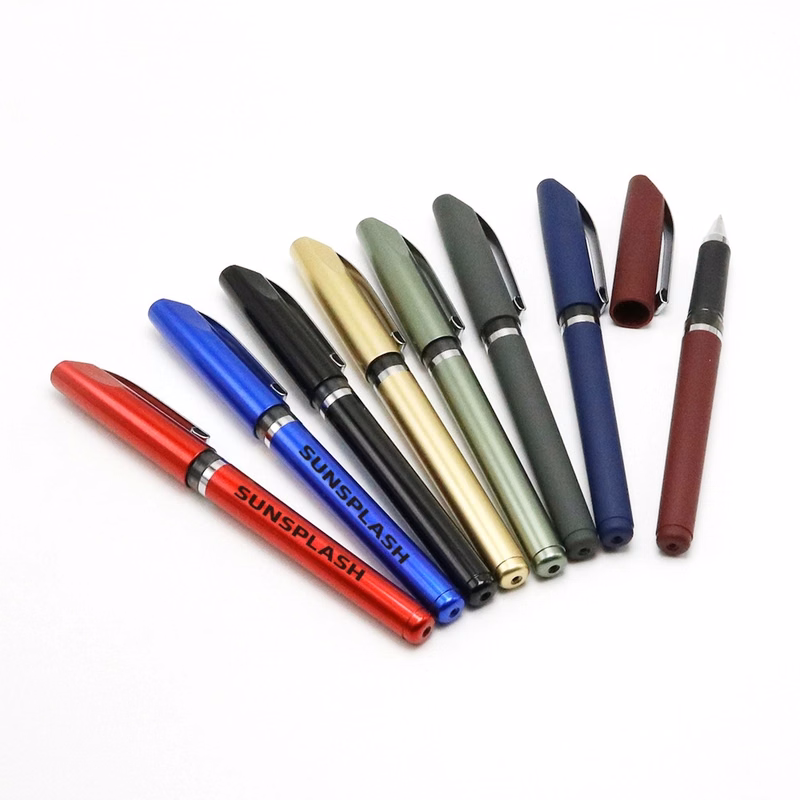 Premium Metallic Gel Ink Rolling Ball Pen (0.5 mm / 0.7mm)