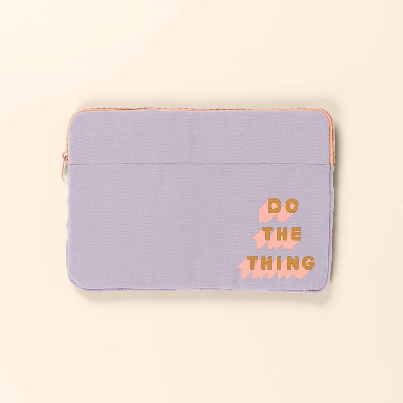 CONTINUED LAPTOP SLEEVES - COLORED CANVAS - SMALL 13"