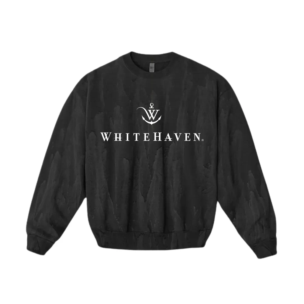 Fleece Crewneck Drip Dye, custom hoodie or sweatshirt with logo imprint 1