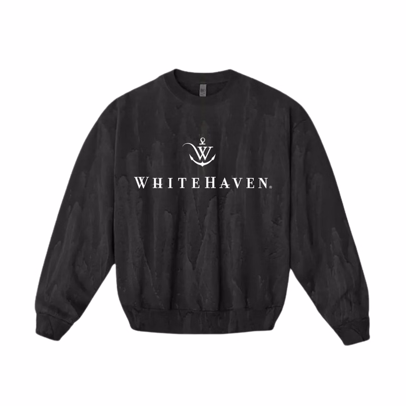 Fleece Crewneck Drip Dye