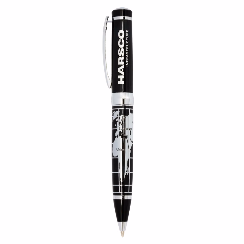 Elcano Twist Brass Ballpoint Pen