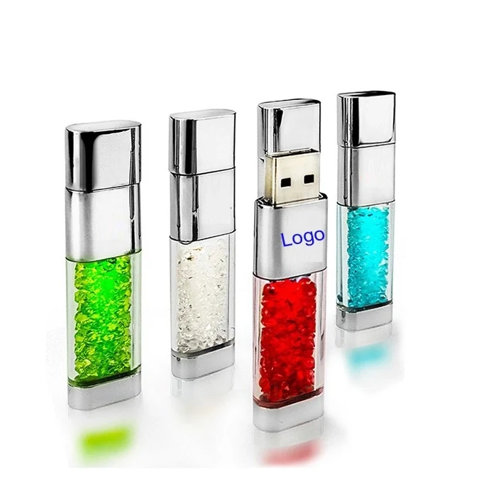 Crystal USB Drive 8GB 1