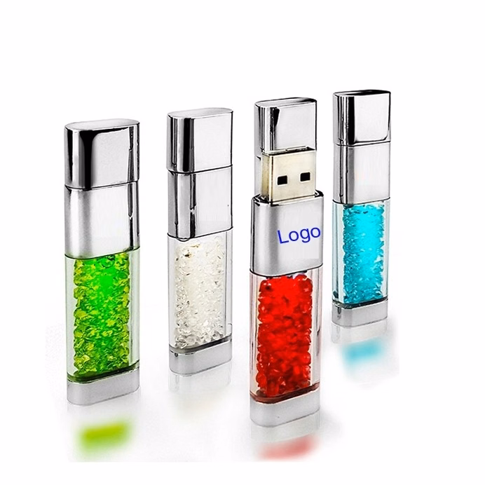 Crystal USB Drive 8GB