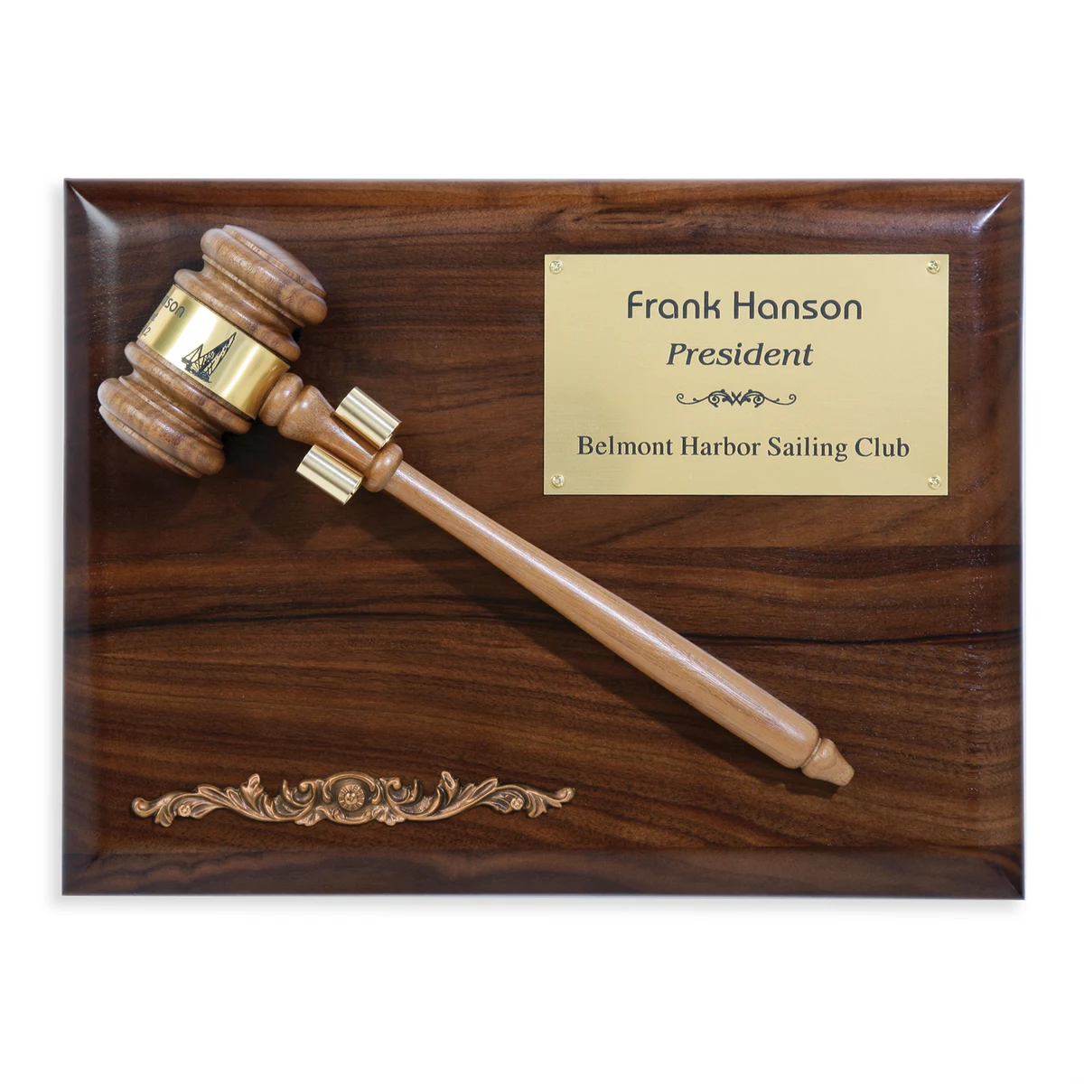 Gavel Plaque - Removeable 1
