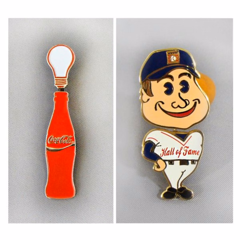 Custom Bobble Head Pins