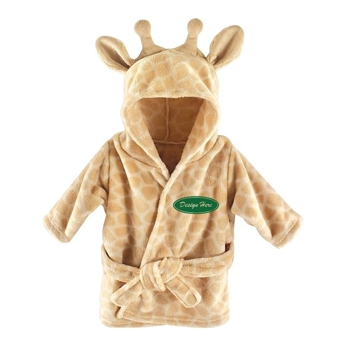 Animal Themed Flannel Children's Bathrobe 1