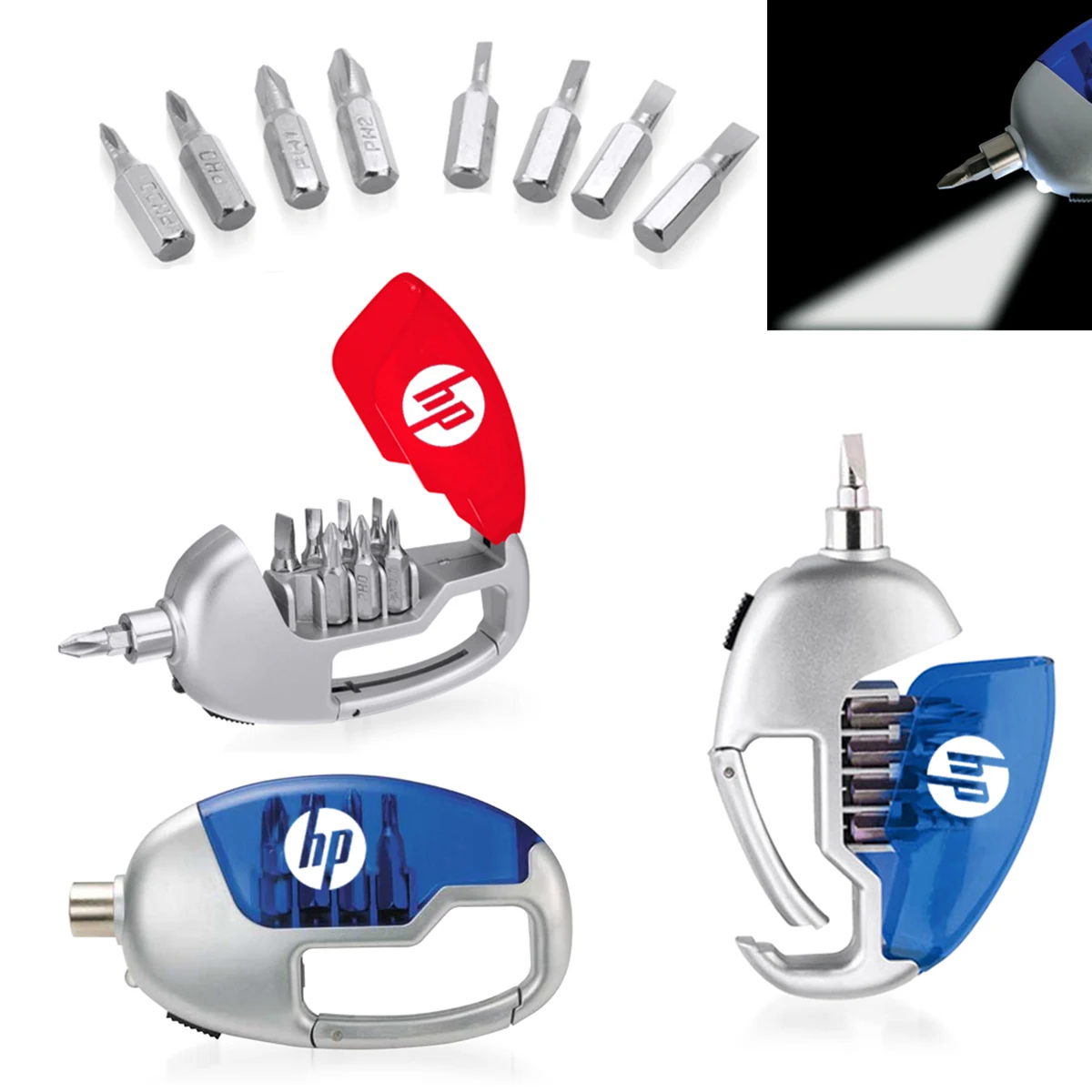 Screwdriver Kit Set W/ LED FlashLight 1