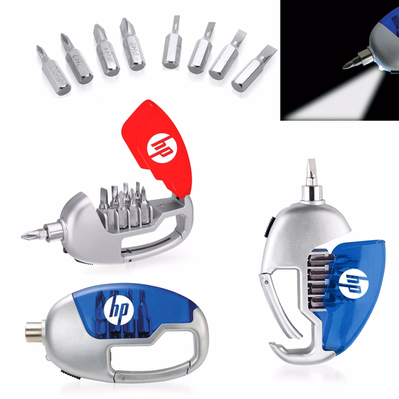 Screwdriver Kit Set W/ LED FlashLight