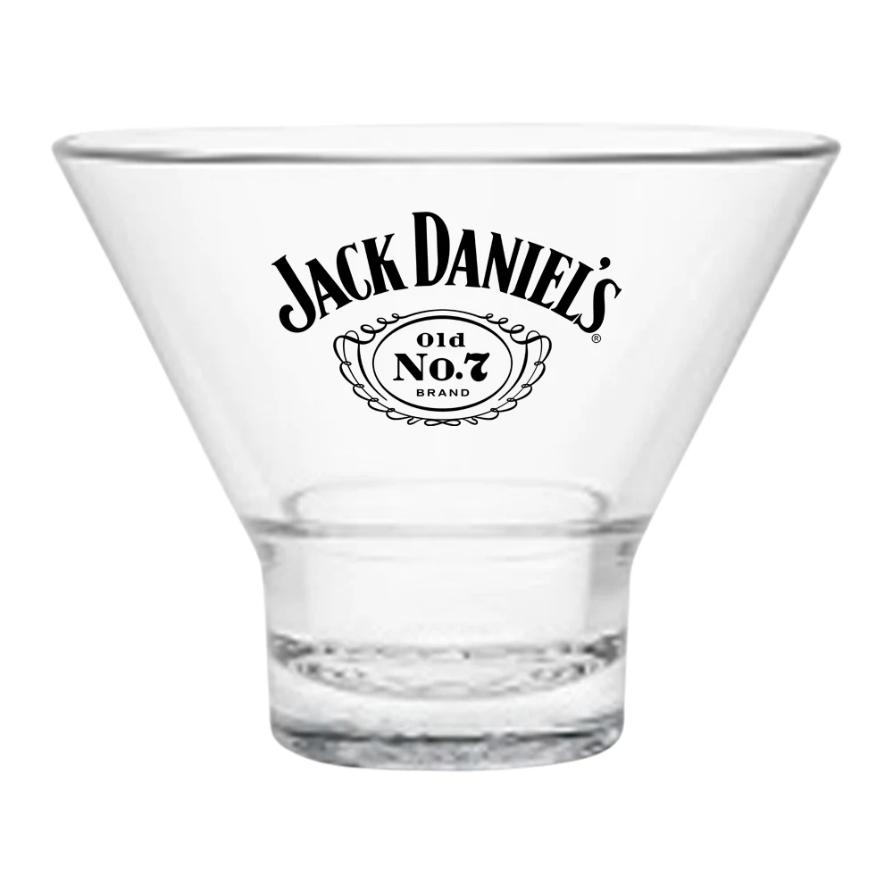 8oz. Acrylic Stemless Martini Glass 1