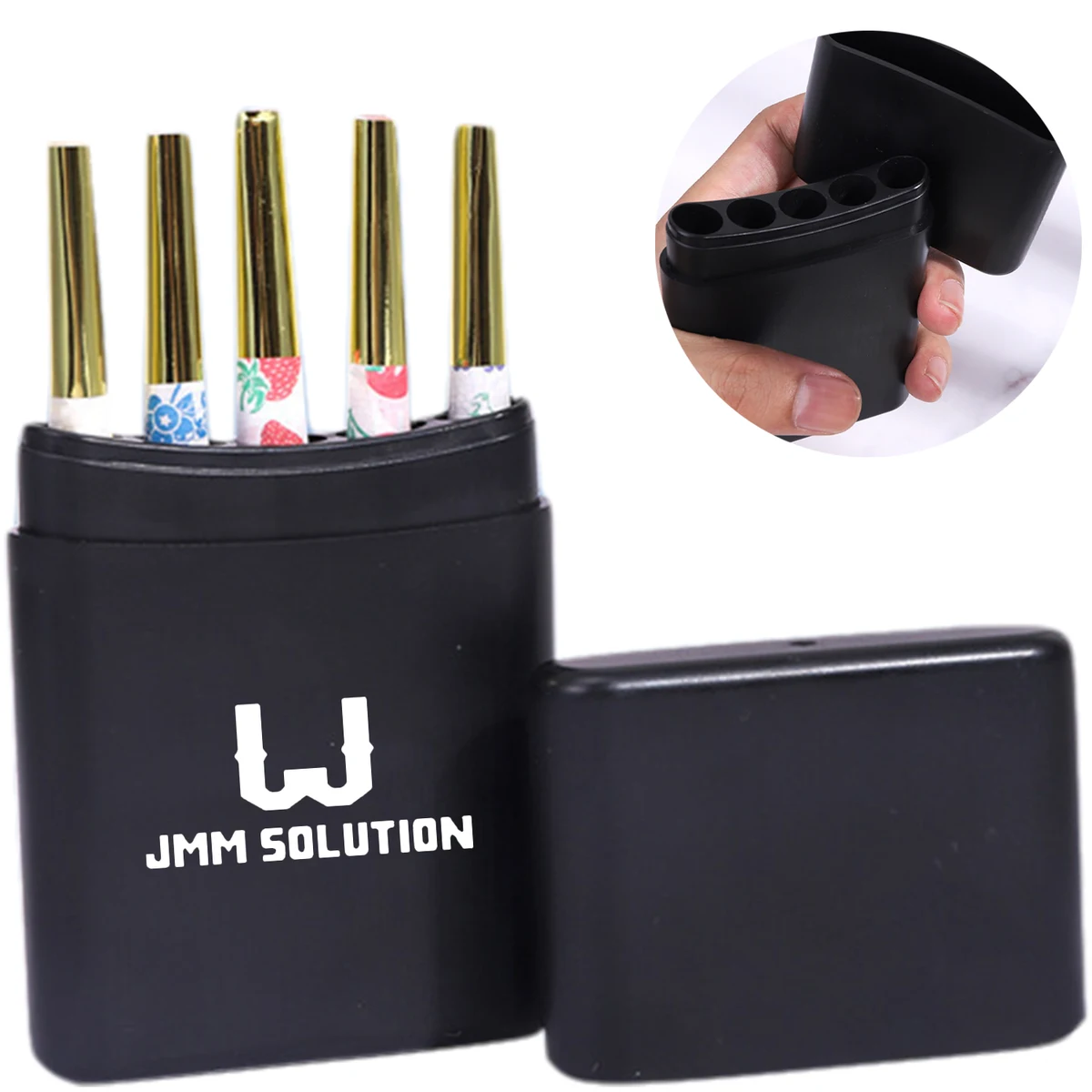 ABS Moisture-proof Matte Cigarette Case 1