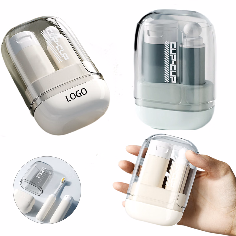 Portable Foldable Toothbrush Set MOQ 10pcs