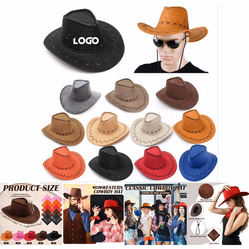 Cowboy Hat Bandanna Set