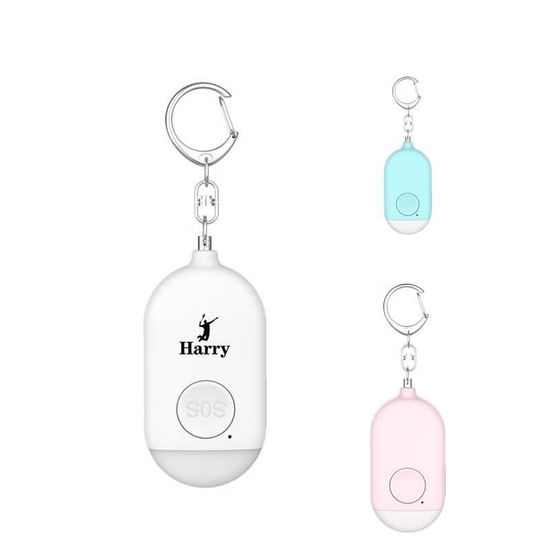 Self Defense Personal Alarm Keychain With Led Light