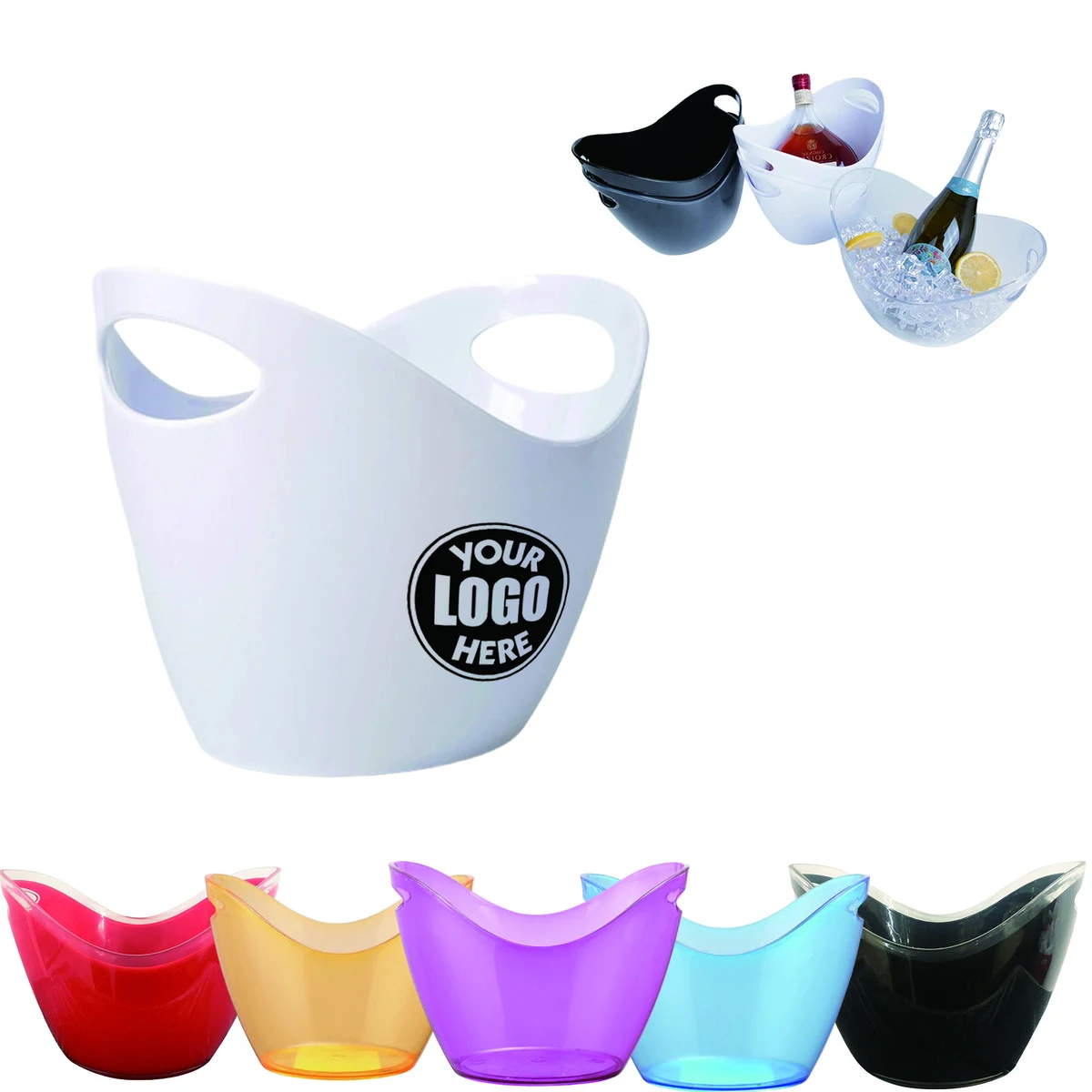Bar Plastic 8L Ice Bucket 1